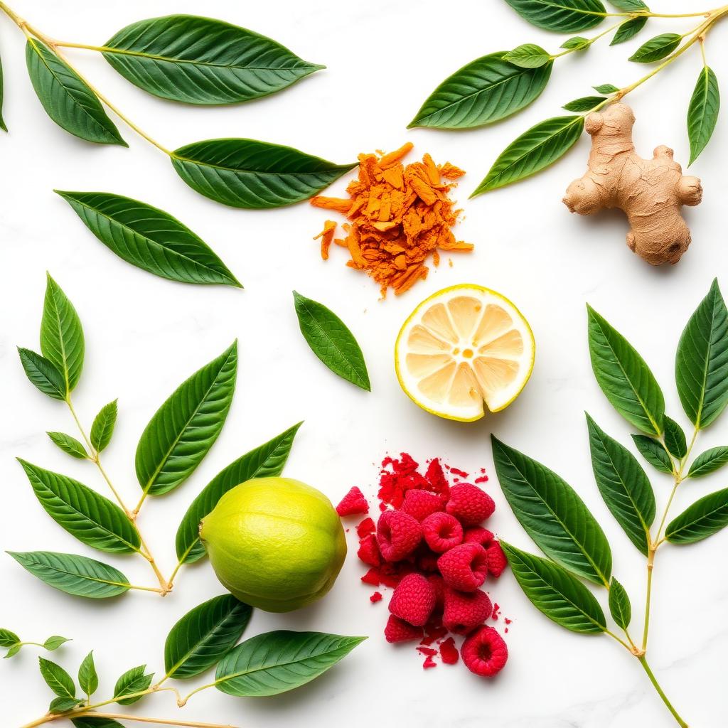 Natural botanical ingredients used in LipoJaro Drops formula